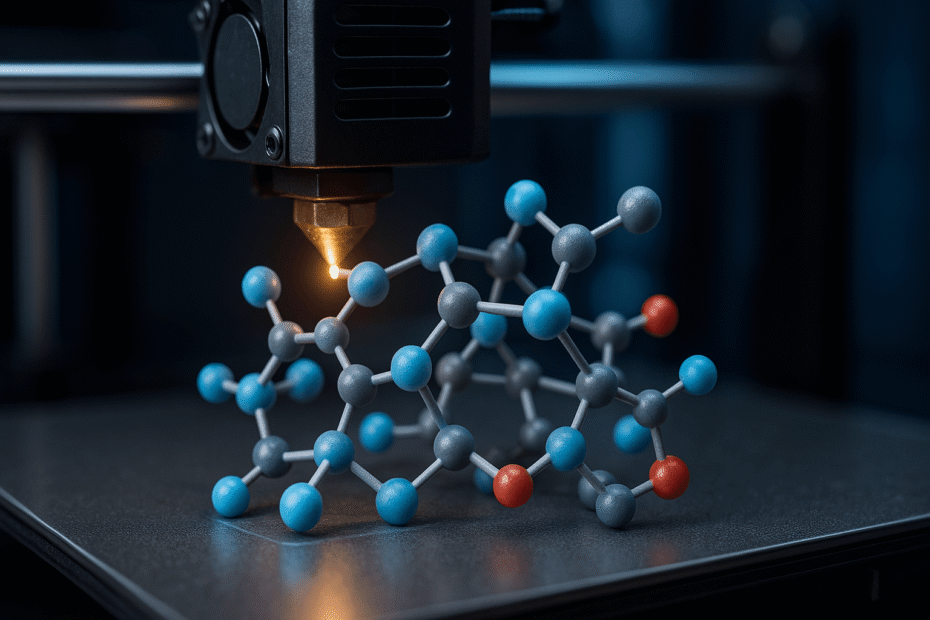 Impressão 3D Molecular